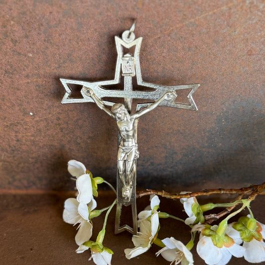 Crucifix Metal Wall Silver – A Symbol of Faith, Protection & Inspiration