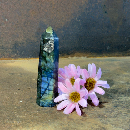 Labradorite Small Towers – Crystal of Intuition, Protection & Spiritual Growth