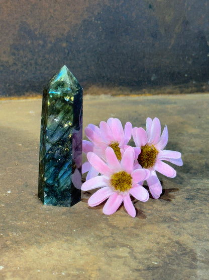 Labradorite Small Towers – Crystal of Intuition, Protection & Spiritual Growth