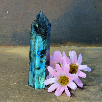 Labradorite Small Towers – Crystal of Intuition, Protection & Spiritual Growth