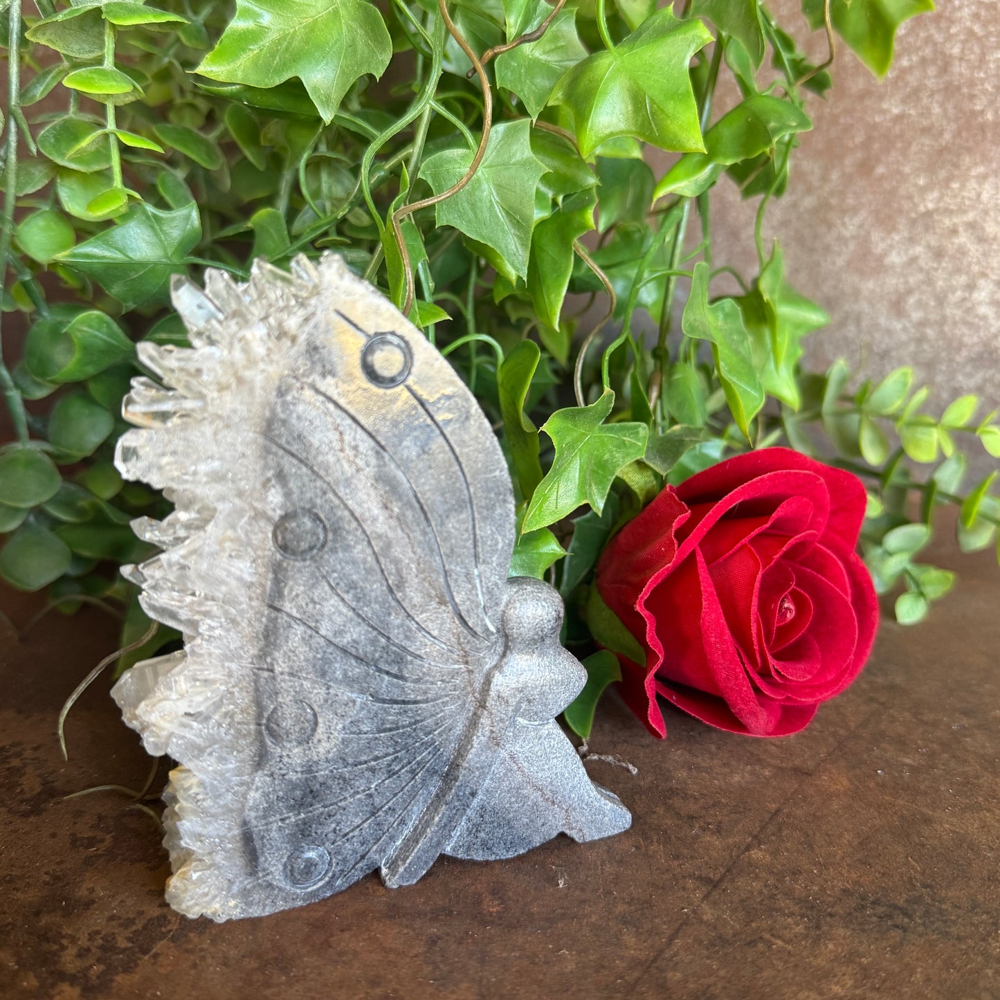 Geode Angel & Mermaid Carvings – One-of-a-Kind Crystal Healing Treasures