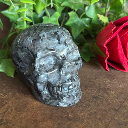 Lavakite Crystal Skull – Stone Skull for Protection, Intuition & Spiritual Healing (390–420g)