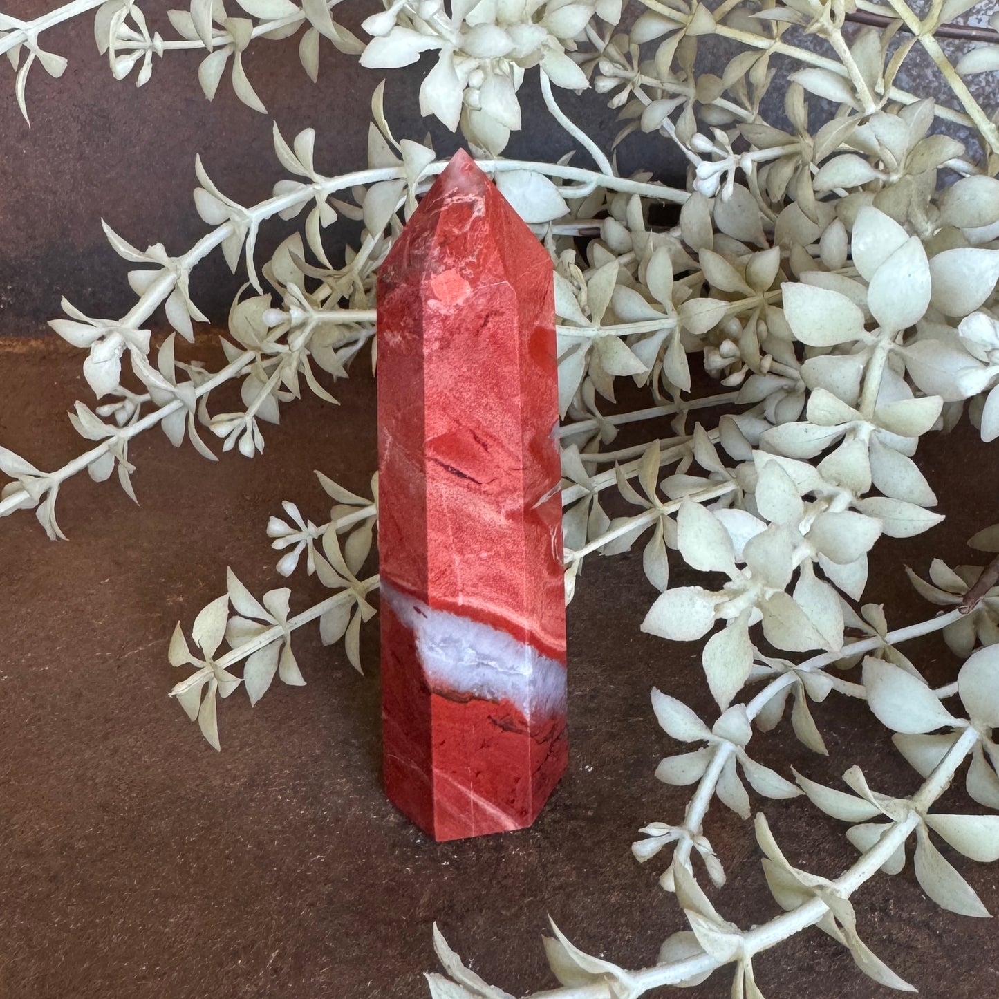 Red Jasper Towers – Grounding, Courage & Spiritual Healing