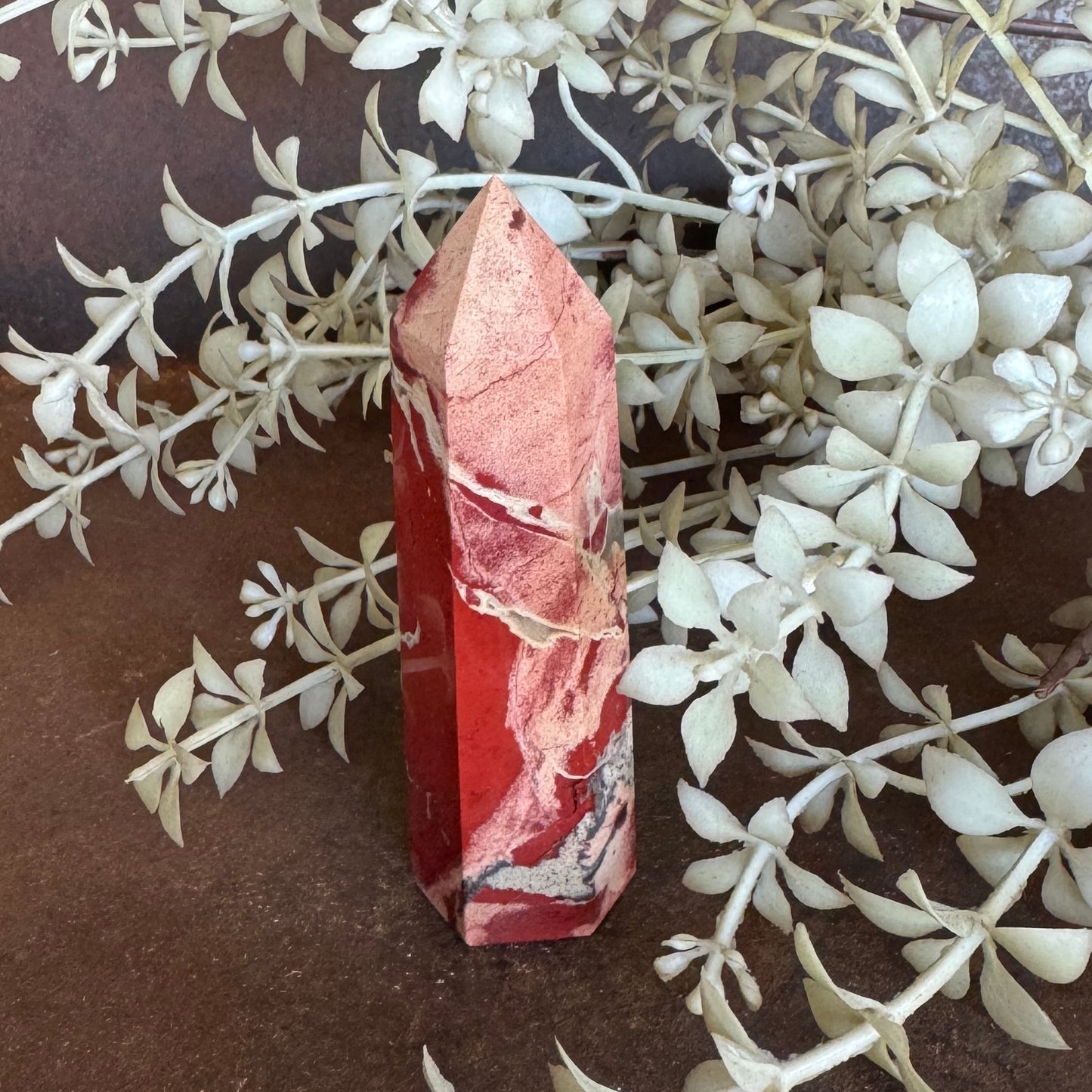 Red Jasper Towers – Grounding, Courage & Spiritual Healing