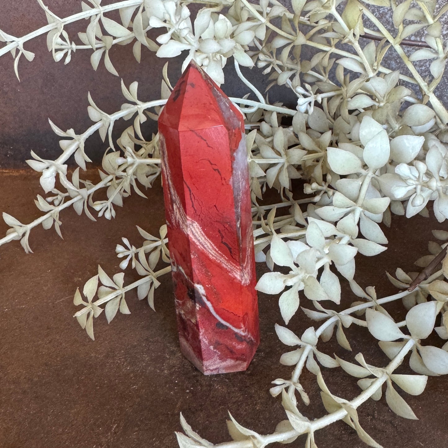 Red Jasper Towers – Grounding, Courage & Spiritual Healing