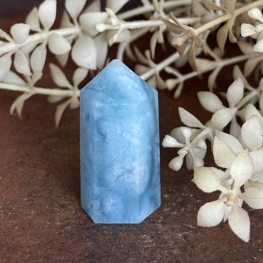 Aquamarine Tower – Crystal of Calm, Truth & Spiritual Healing