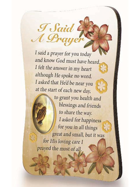 Inspirational Magnet - I Said a Prayer