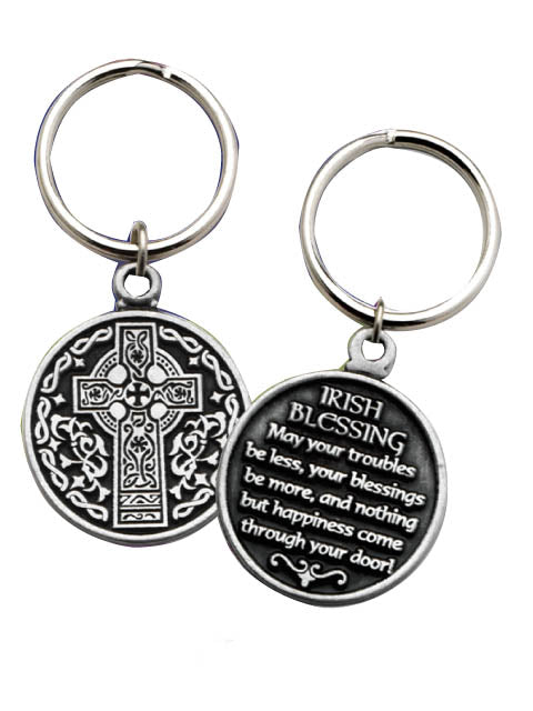 Irish Blessing Keyring