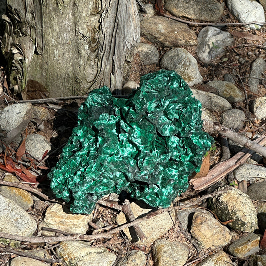 Malachite Raw Specimen 1.95kg – Spiritual Healing, Protection & Transformation