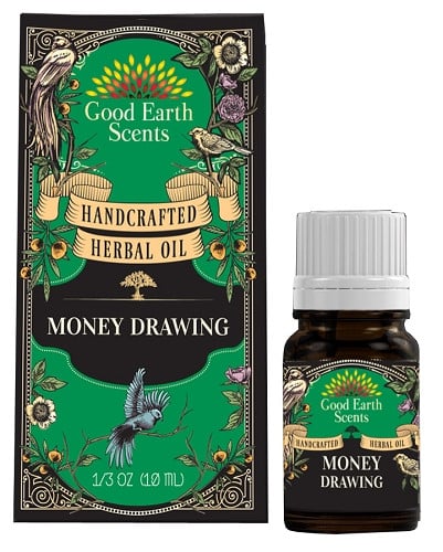 Money Drawing Ritual Oil – Spiritual Oil for Wealth, Prosperity & Abundance Rituals (10ml)