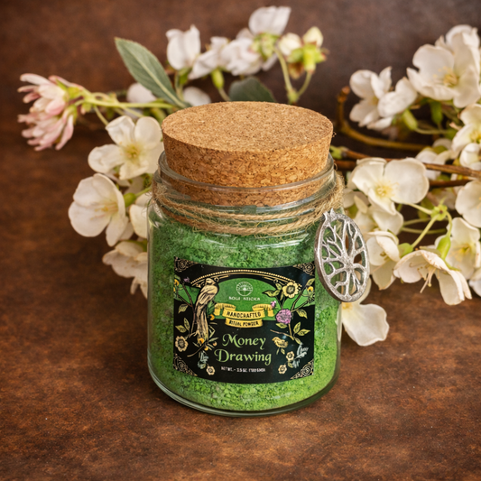 Money Drawing Ritual Powder (3.5 oz) – Abundance, Wealth & Prosperity