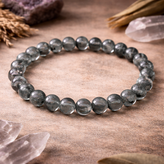 Phantom Quartz Bracelet 6–8mm | Spiritual Bracelet for Growth & Clarity