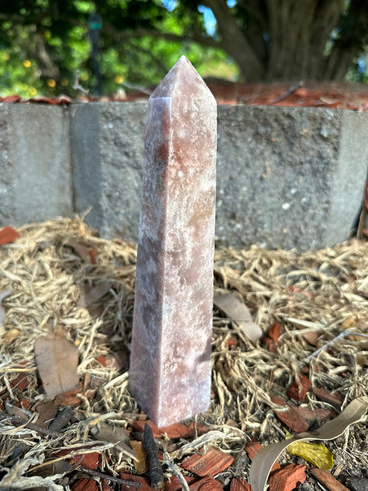 Pink Amethyst Obelisk Crystal