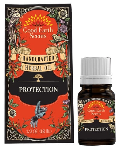 Protection Oil – Ritual Oil for Energy Cleansing, Psychic Defense & Spiritual Shielding (10ml)