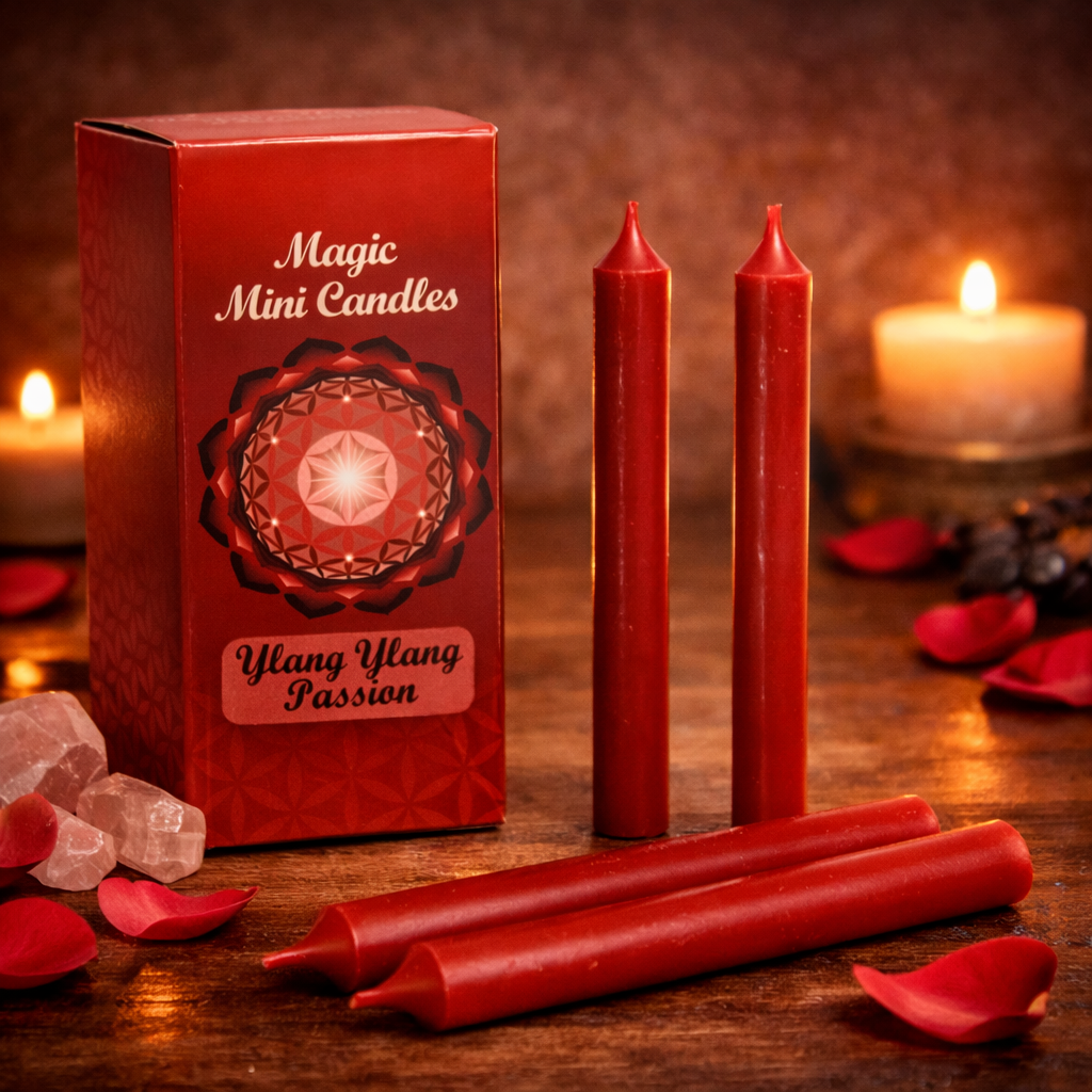 Red Passion Ritual Candles – Ylang Ylang Love & Energy Spell Candles (20pk)
