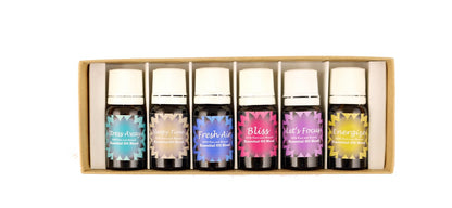 Soul Sticks Aromatherapy Essential Oil Blends Set (6) – Uplift Your Mood & Balance Your Mind Naturally