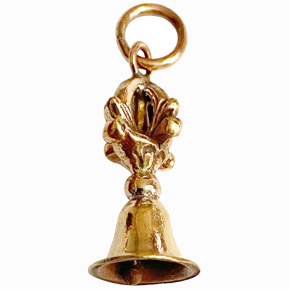 Copper Dorjee w/ Bell Pendant (2.5cm)