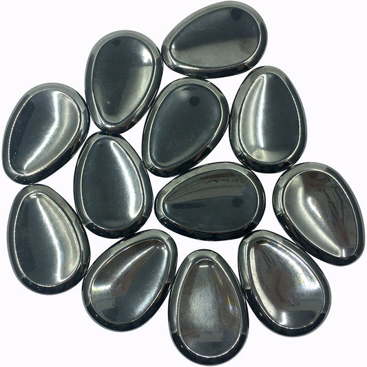 Magnetic Hematite  Worry Stone 3.7-5cm