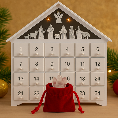Exclusive Crystal Carvings Advent Calendar – Best Value Limited Edition Spiritual Christmas Gift