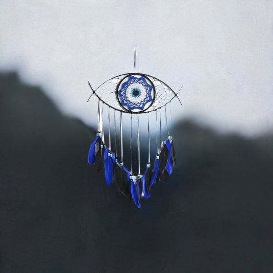 Dream Catcher with Evil Eye 36cm x 38cm