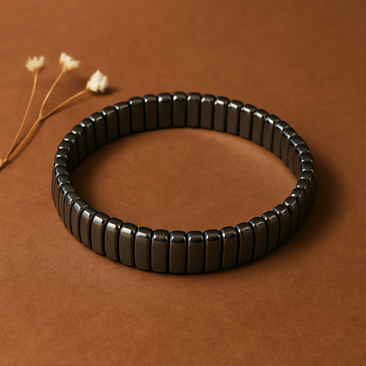 Hematite Protection & Grounding Bracelet – Unisex Spiritual Healing Crystal Jewellery