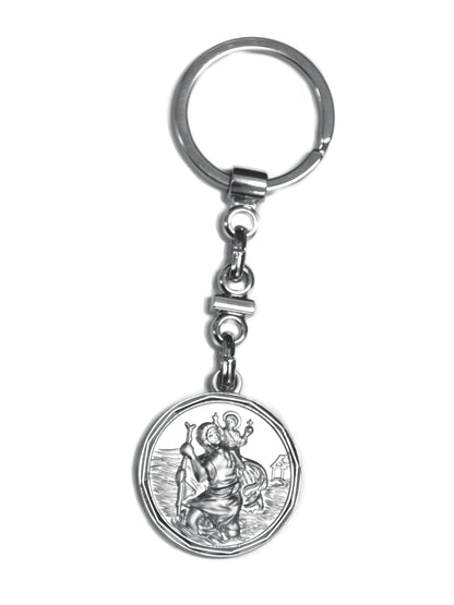 St. Christopher Key Ring – Spiritual Protection for Safe Travels